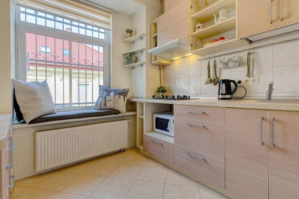 Private Entrance-2 Rooms-Old Town- Free Parking Vilnius Exterior photo